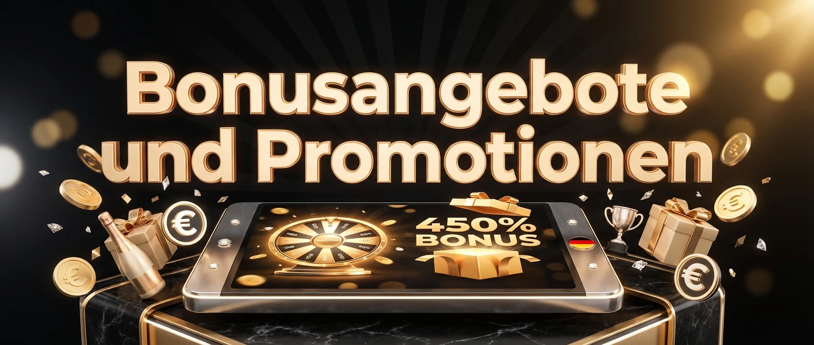 Bonusangebote und Promotionen