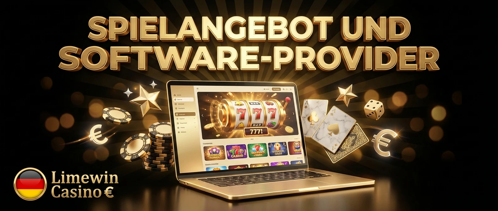 Spielangebot und Software-Provider